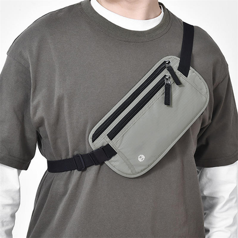 Money Belt Hidden - Tas Pinggang Tak Terlihat untuk Paspor,