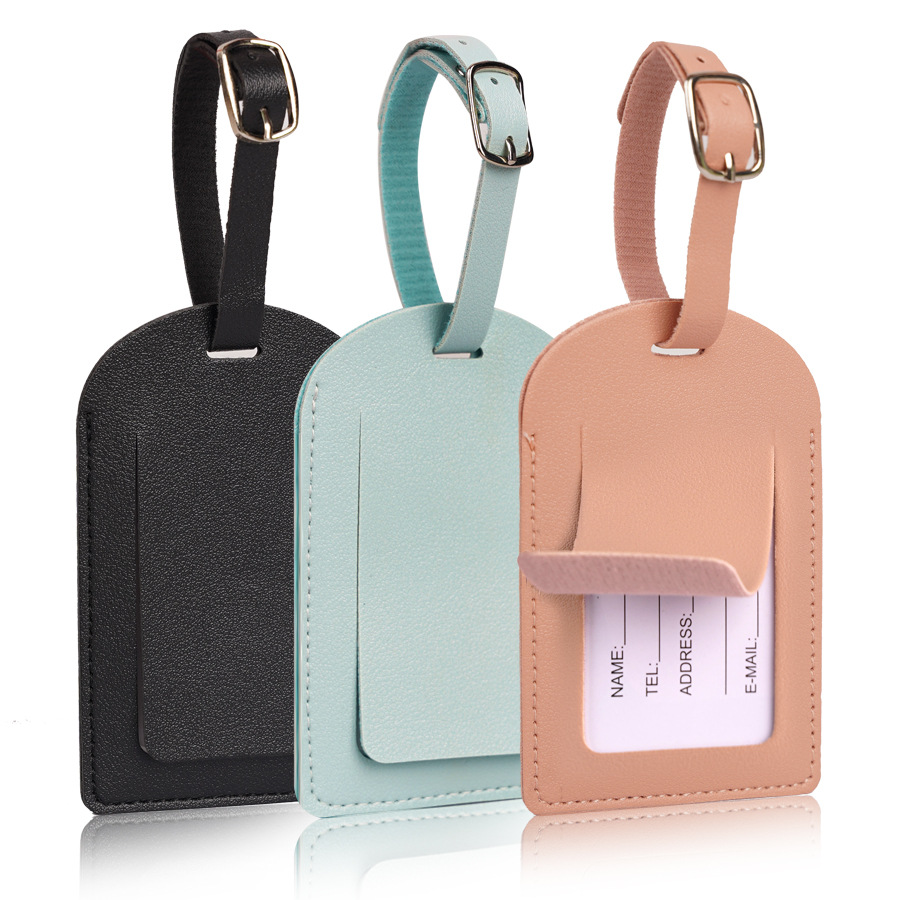 Travel Accessories Sale - Tag Bagasi Wanita Pria Kulit PU