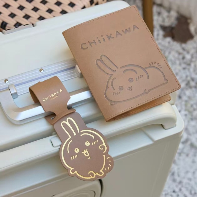 Travel Accessories For Japan Trip - Tag Bagasi Chiikawa Anti-Hilang Tahan Air,