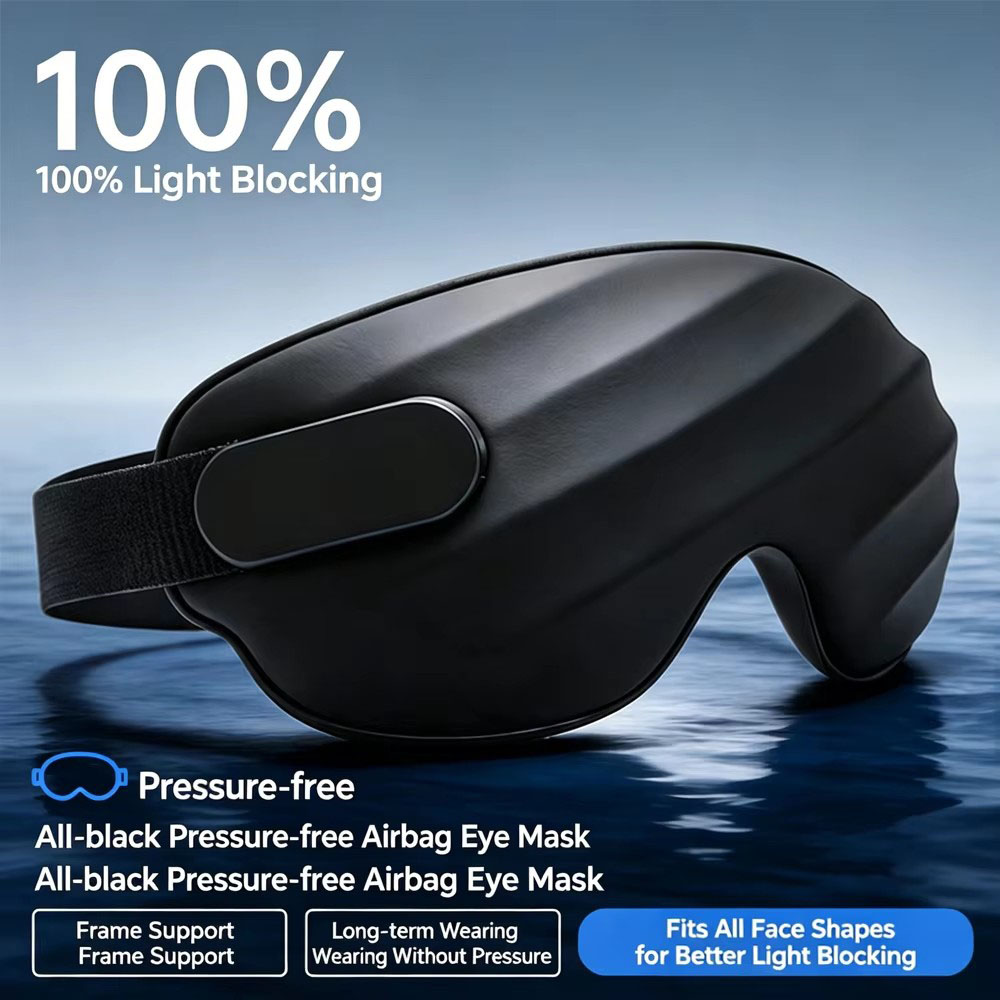 Travel Accessories Eye Mask - Masker Tidur 3D, Masker Mata Kontur,
