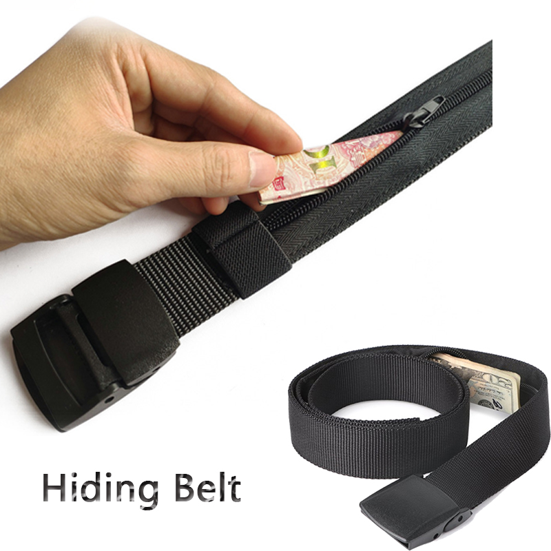 Money Belt Hidden - Cash Anti Maling Sabuk Travel Tas