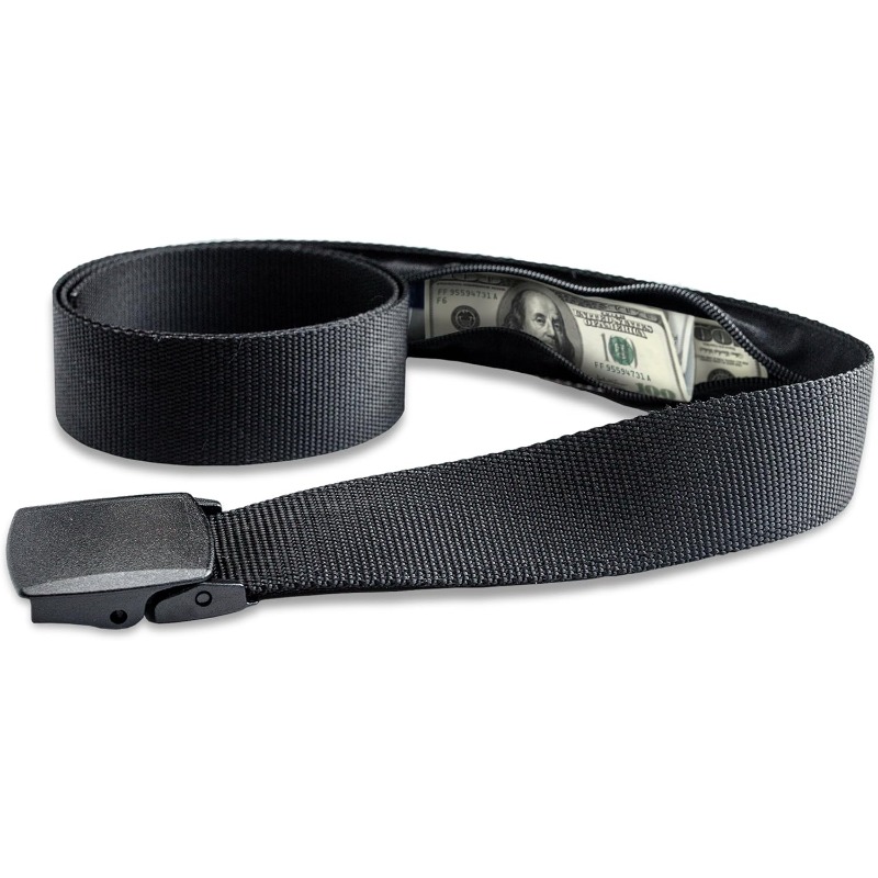 Money Belt Hidden - Sabuk Keamanan Perjalanan dengan Saku Tersembunyi