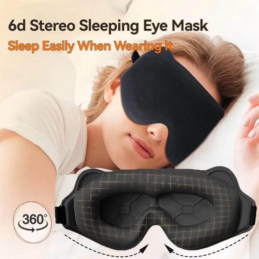 Travel Accessories Eye Mask - Masker Mata Tidur 3D Baru Stereoskopik
