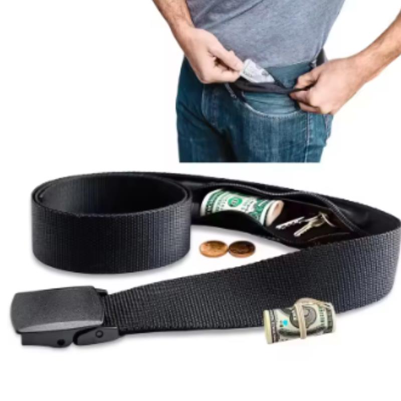 Money Belt Hidden - Sabuk Anti Maling untuk Perjalanan, Tas