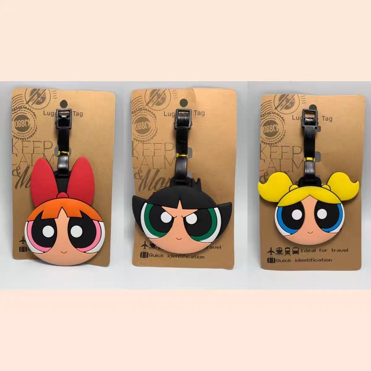 Travel Accessories Sale - Gantungan Tas Anime The Powerpuff Girls,