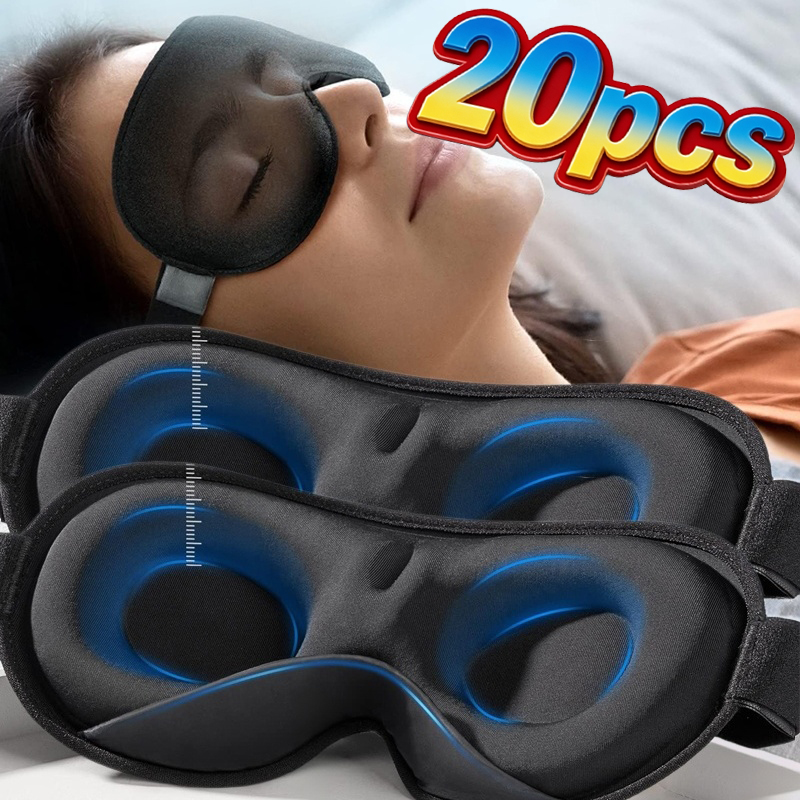 Travel Accessories Eye Mask - Masker Mata 3D Nyaman dan Bernapas