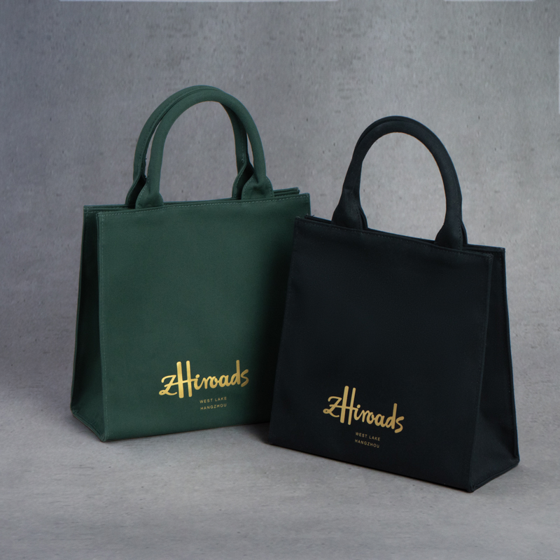 Travel Accessories Luxury Brands - Tas Tote Kecil Mewah Berbahan Katun