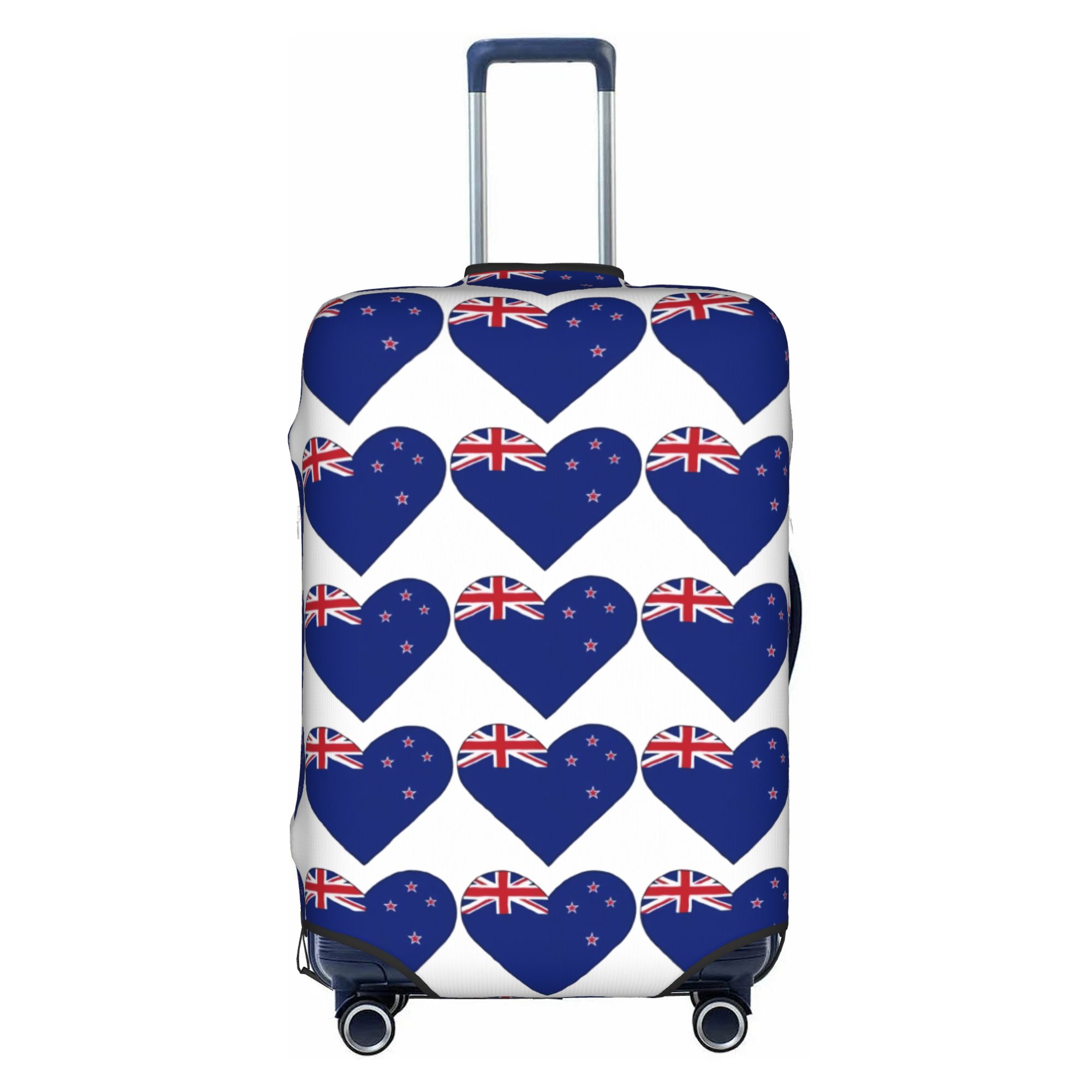 Travel Accessories New Zealand - Penutup Bagasi Bendera Hati Selandia Baru