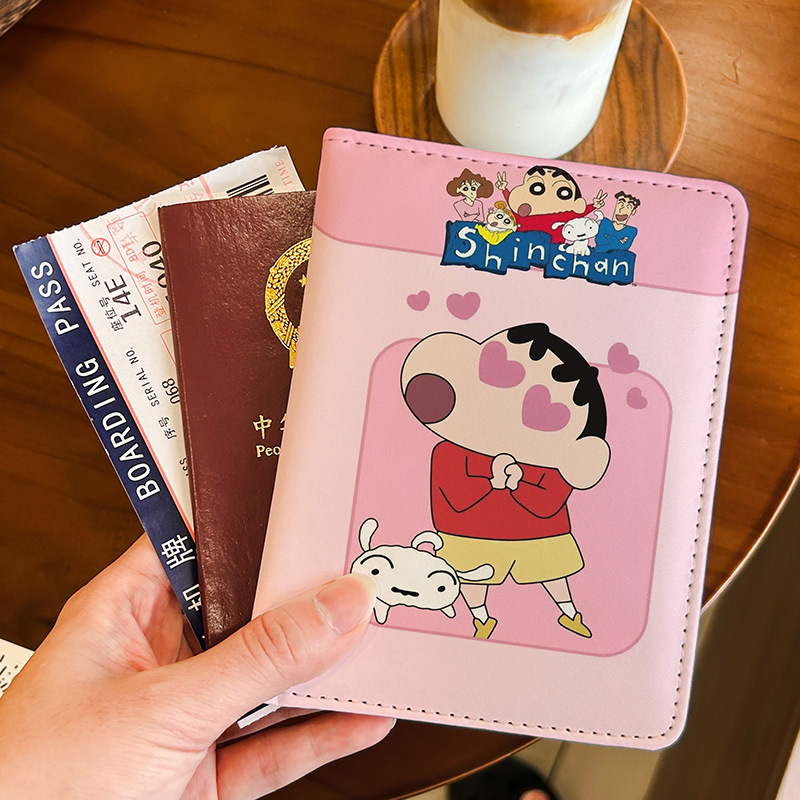 Kawaii Shin Chan Sampul Paspor - Travel Accessories For Japan Trip ulasan dan harga