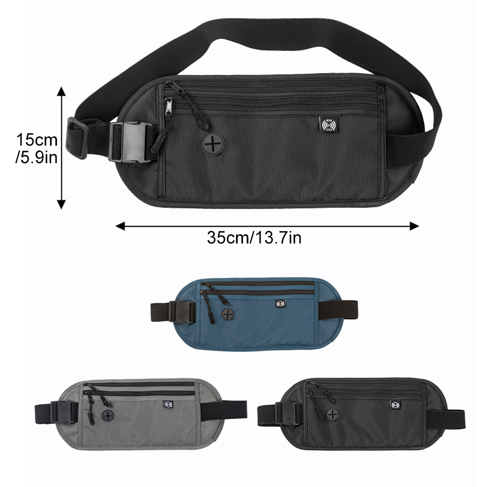 1 Buah Sabuk Uang Perjalanan A - Money Belt Hidden ulasan dan harga