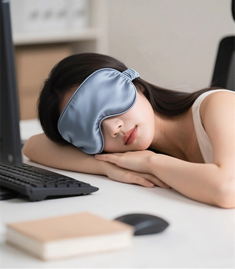 Penutup Mata Tidur Sutra, Penu - Travel Accessories Eye Mask ulasan dan harga