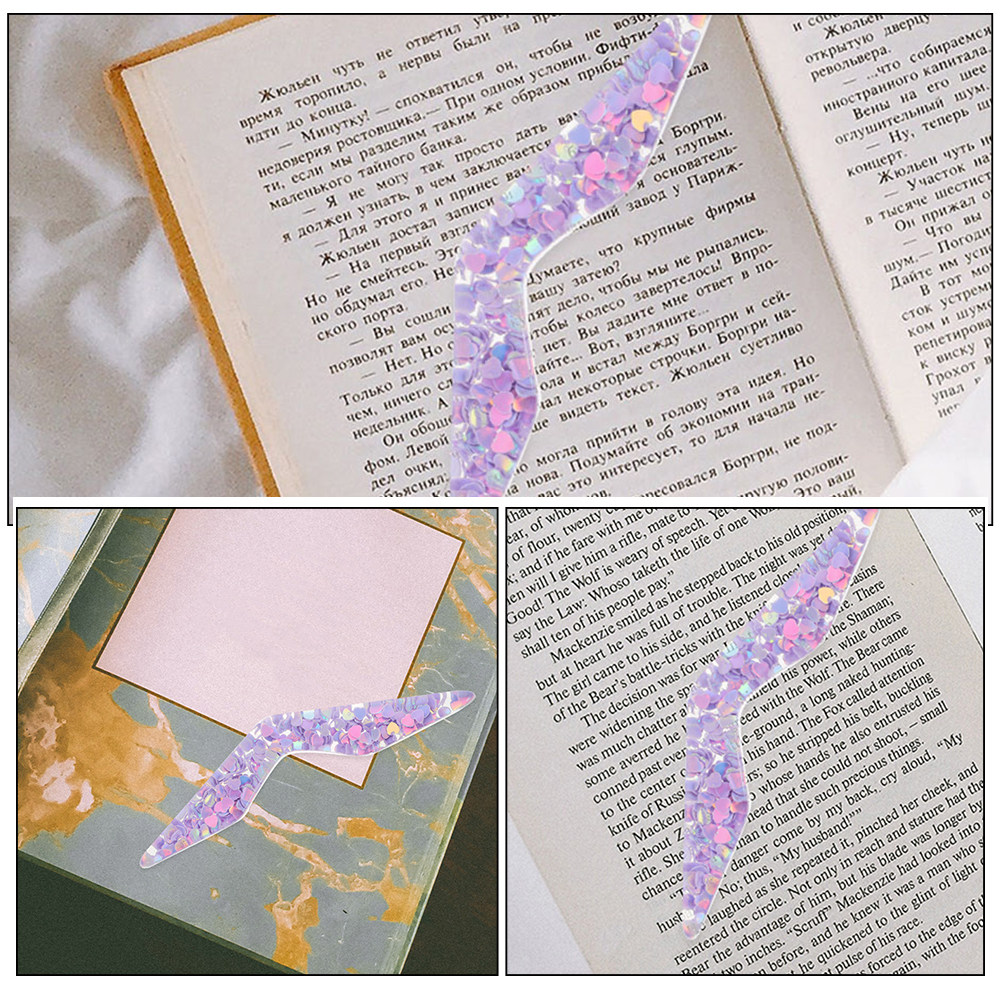 3Pcs Penyangga Halaman Buku Je - Travel Reading Accessories ulasan dan harga