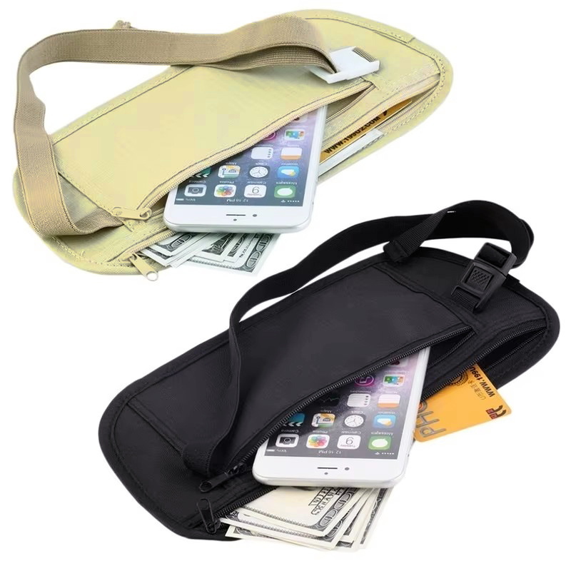 Tas pinggang bepergian tidak t - Money Belt Hidden ulasan dan harga