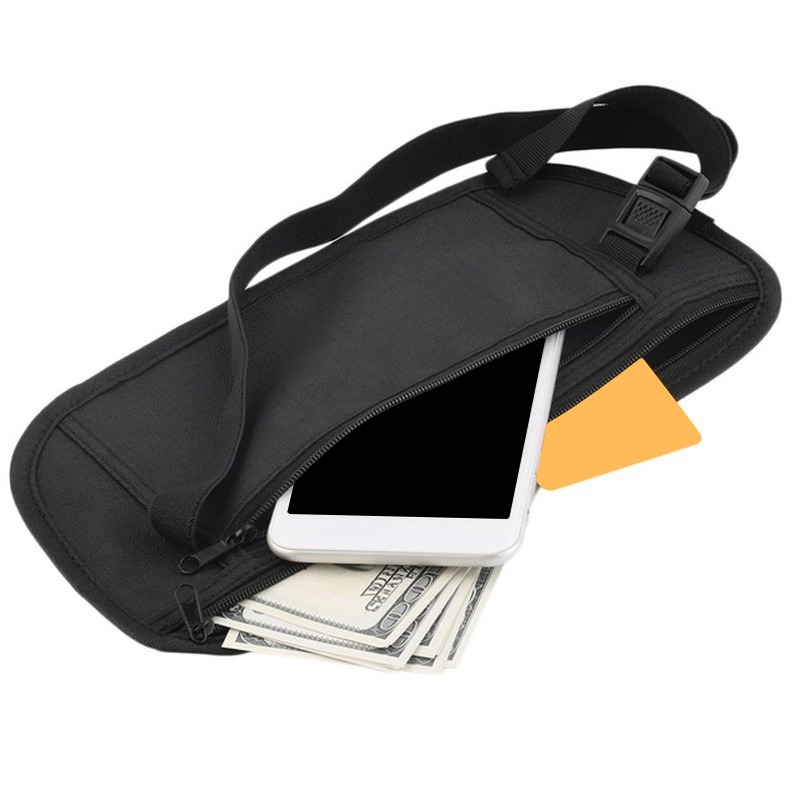 Tas pinggang bepergian tidak t - Money Belt Hidden ulasan dan harga