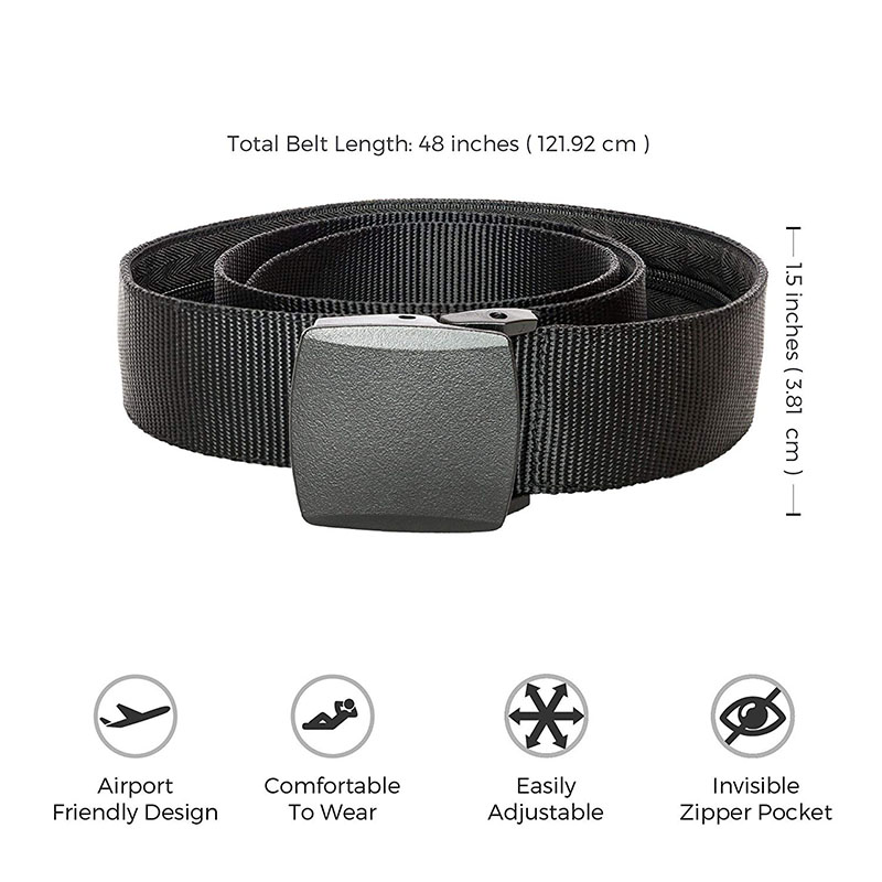 Tas Pinggang Anti Maling 120cm - Money Belt Hidden ulasan dan harga