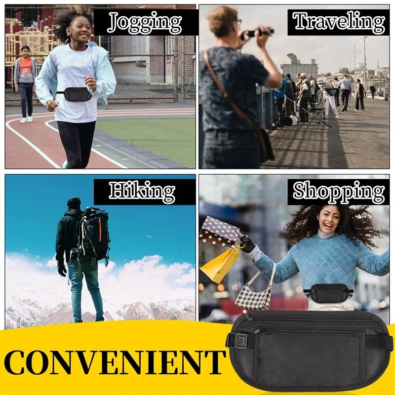 Tas Pinggang Olahraga Lari, Ta - Money Belt Hidden ulasan dan harga