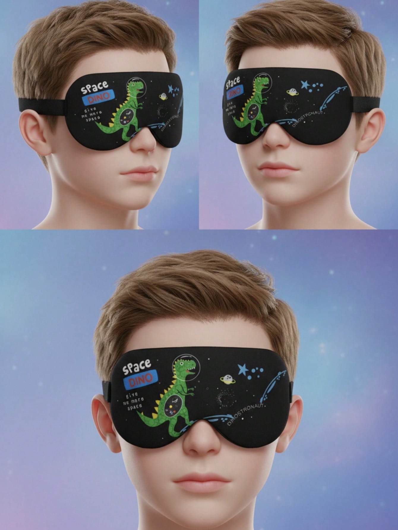 3 Buah Masker Mata Tidur Stere - Travel Accessories Eye Mask ulasan dan harga