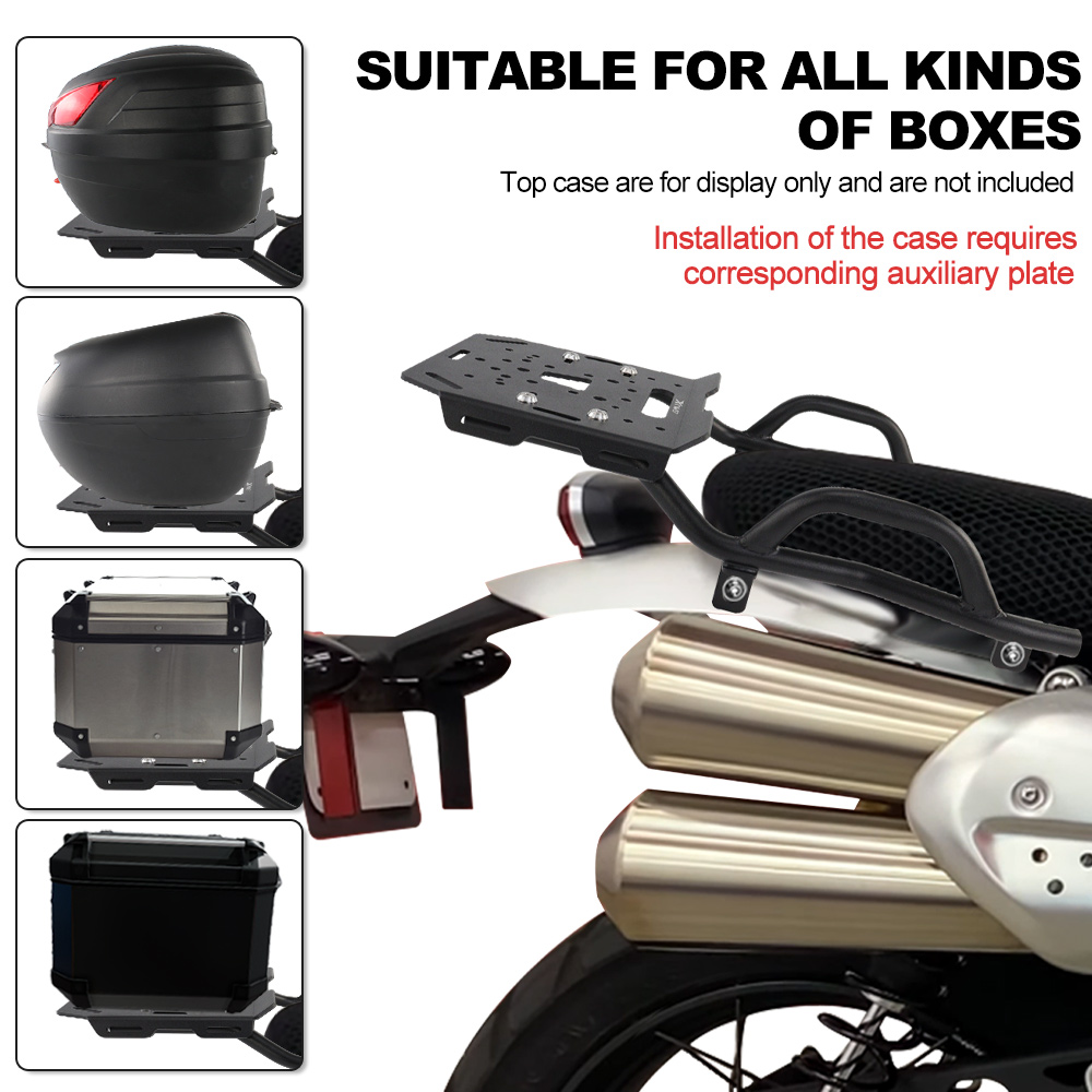 Rak Bagasi Belakang Sepeda Mot - Luggage Cover Protector ulasan dan harga