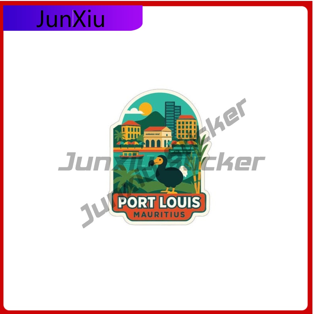 Stiker Perjalanan Kota Port Lo - Travel Accessories Mauritius ulasan dan harga