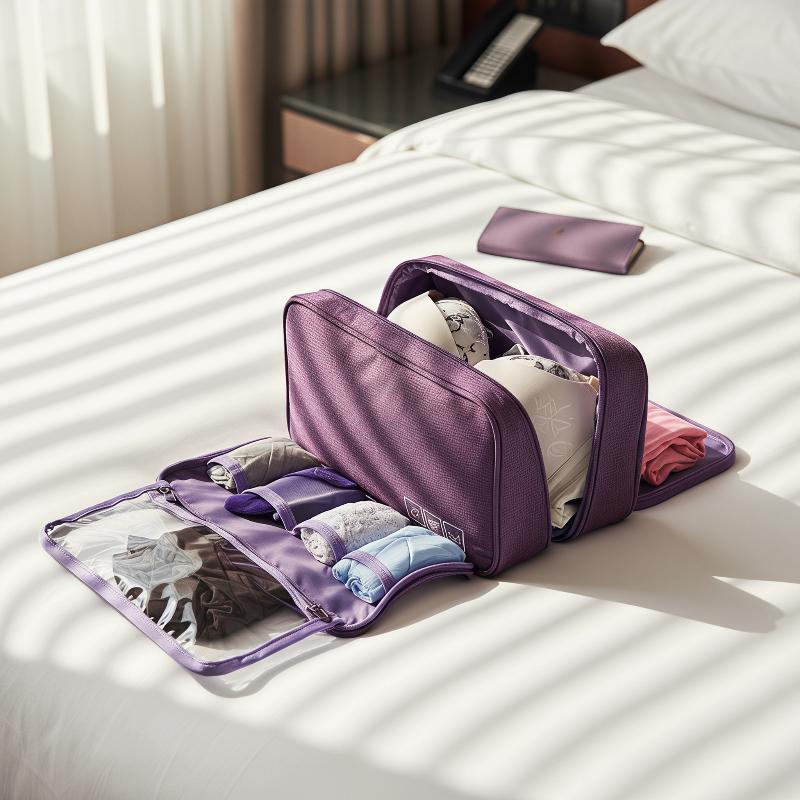 1Pcs Kantong Penyimpanan Pakai - Travel Accessories Pouch For Women ulasan dan harga