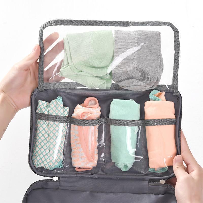 1Pcs Kantong Penyimpanan Pakai - Travel Accessories Pouch For Women ulasan dan harga