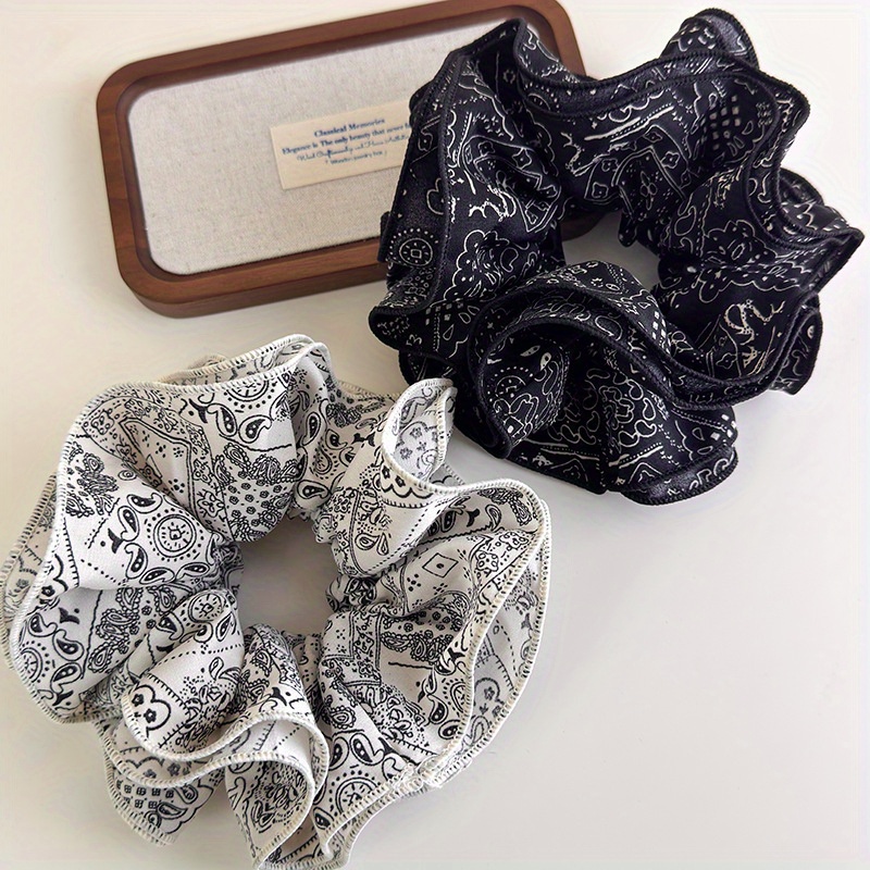 Set Aksesori Rambut Kain Hitam - Travel Accessories Sale ulasan dan harga