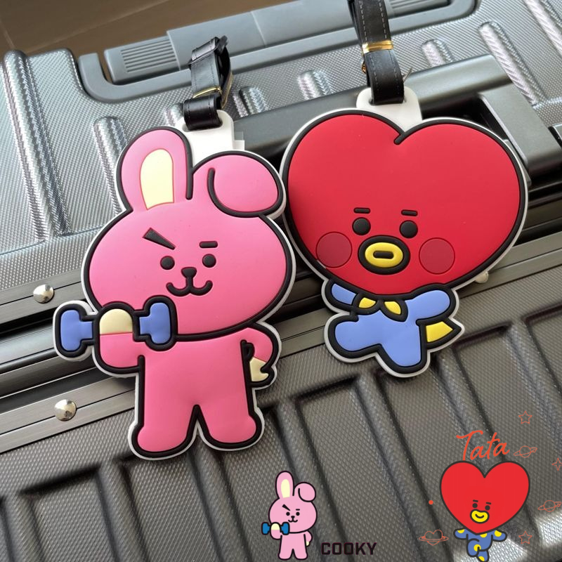 Gantungan kunci kartun BT21 lu - Travel Accessories Sale ulasan dan harga