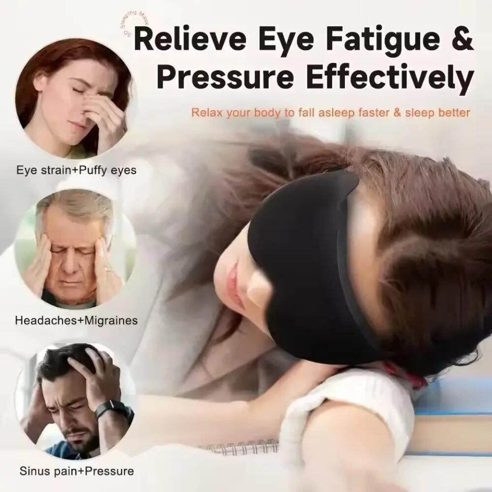 Masker Mata Tidur 3D Baru Ster - Travel Accessories Eye Mask ulasan dan harga