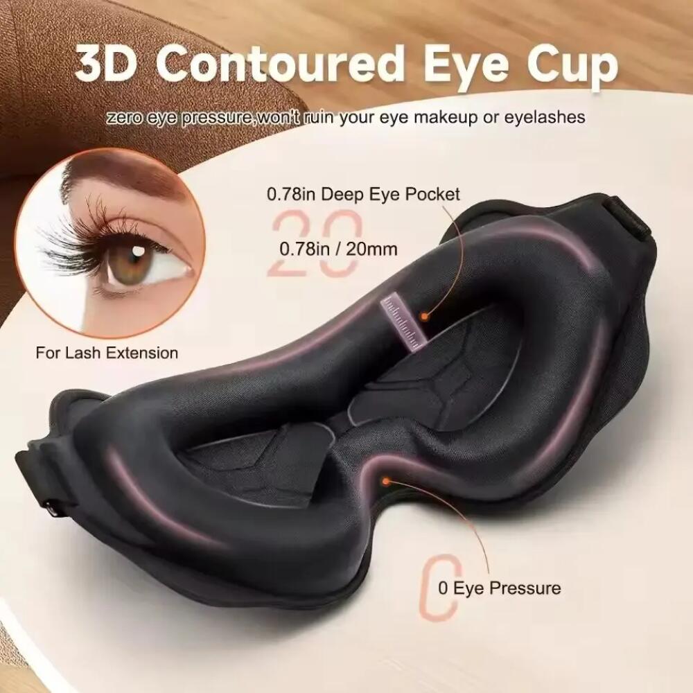 Masker Mata Tidur 3D Baru Ster - Travel Accessories Eye Mask ulasan dan harga