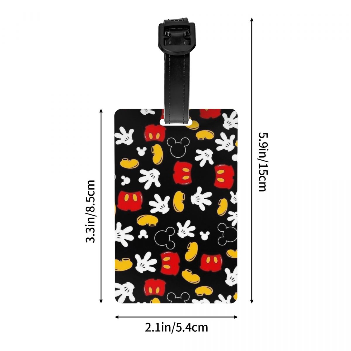 Tag Bagasi M-Mouse Kustom untu - Travel Accessories Sale ulasan dan harga