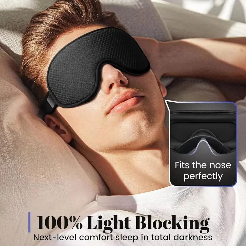 Masker Tidur Blackout untuk Ti - Travel Accessories Eye Mask ulasan dan harga