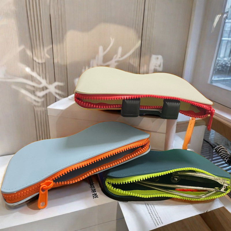 1pc Kotak Kacamata Silikon Tah - Travel Accessories In Store ulasan dan harga