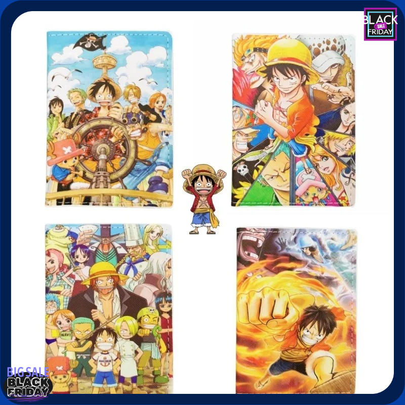 Tempat Paspor Anime One Piece  - Travel Accessories For Japan Trip ulasan dan harga