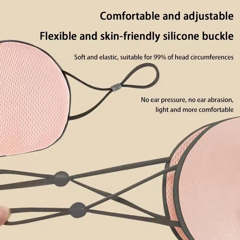 Masker Mata Tidur Gaya Korea B - Travel Accessories Eye Mask ulasan dan harga
