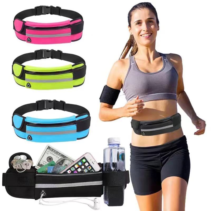 Kantong Lari Sabuk Tas Pinggan - Money Belt Hidden ulasan dan harga