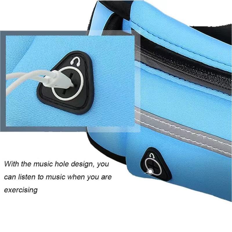 Kantong Lari Sabuk Tas Pinggan - Money Belt Hidden ulasan dan harga