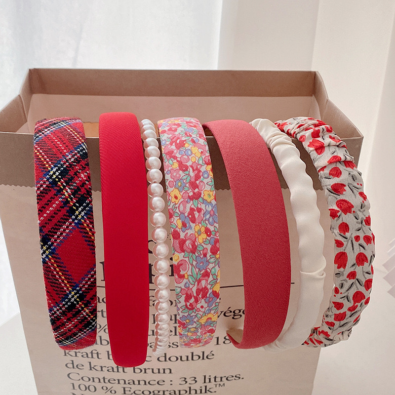 Set 5/7 Buah Ikat Rambut Kain  - Travel Accessories Sale ulasan dan harga