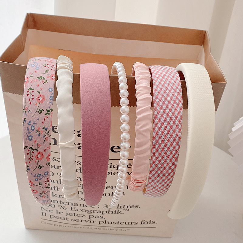 Set 5/7 Buah Ikat Rambut Kain  - Travel Accessories Sale ulasan dan harga