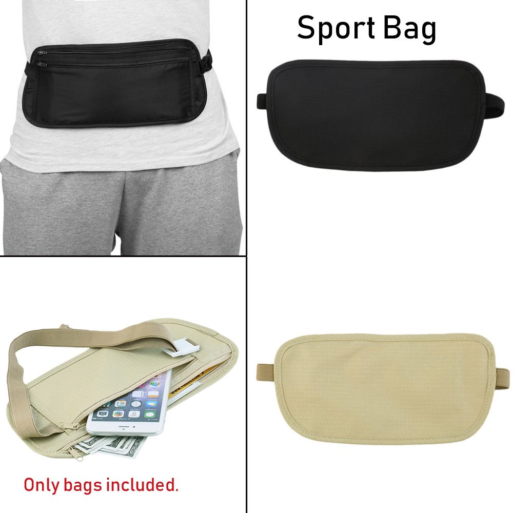 Tas Pinggang Tersembunyi Slim  - Money Belt Hidden ulasan dan harga