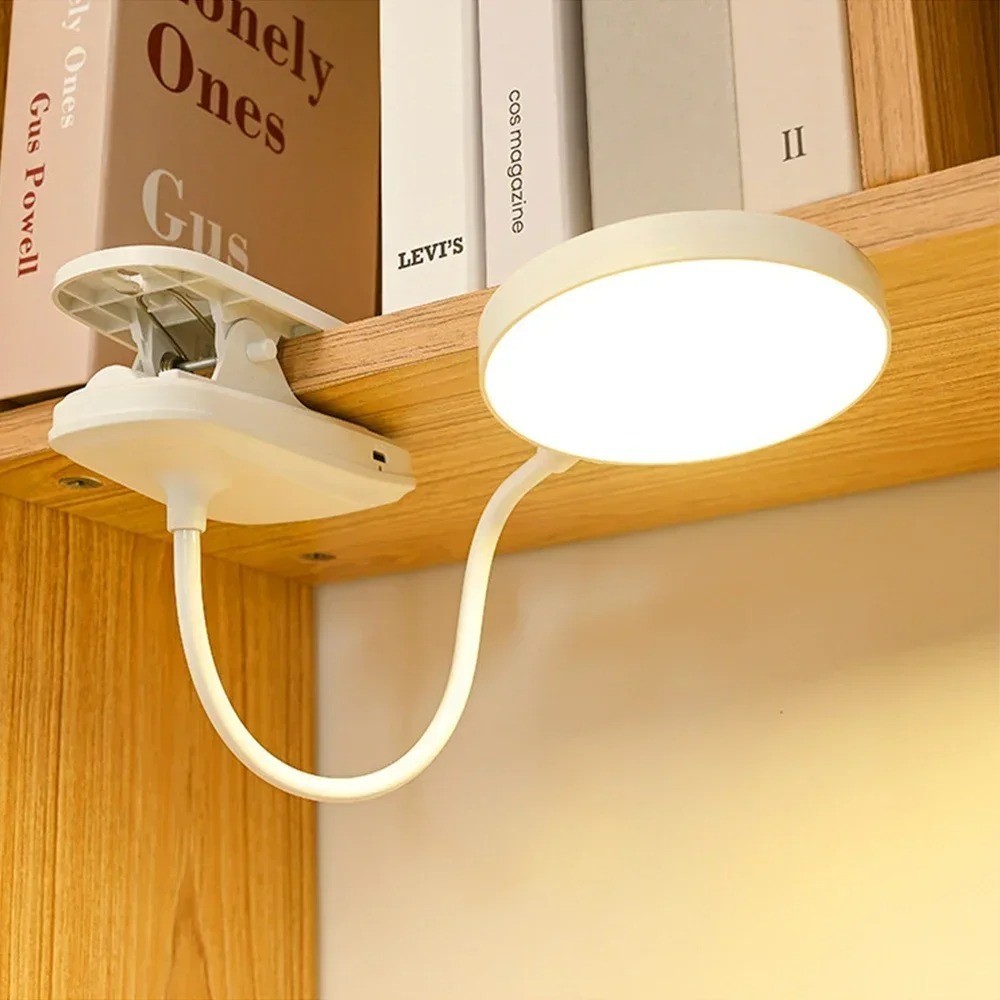 Lampu Meja Jepit USB Portabel  - Travel Reading Accessories ulasan dan harga