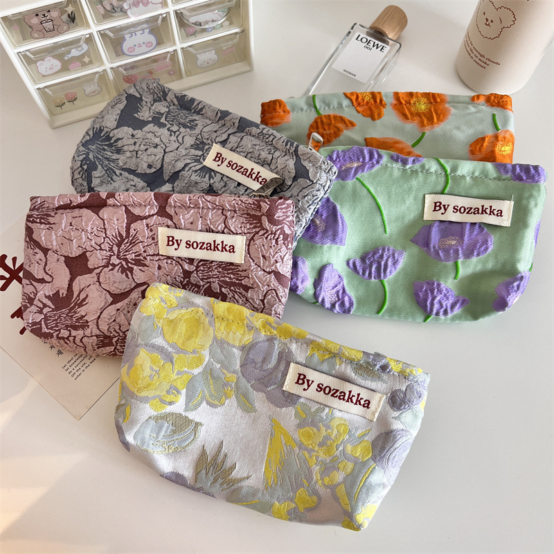 Tas Penyimpanan Kosmetik Trave - Travel Accessories Pouch For Women ulasan dan harga