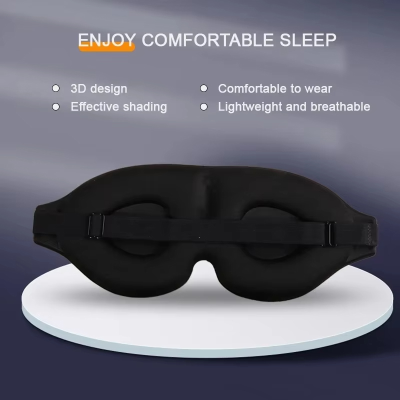 Masker Mata 3D Nyaman dan Bern - Travel Accessories Eye Mask ulasan dan harga