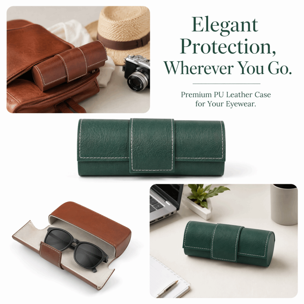 Kotak Kacamata Penutup Magneti - Travel Reading Accessories ulasan dan harga