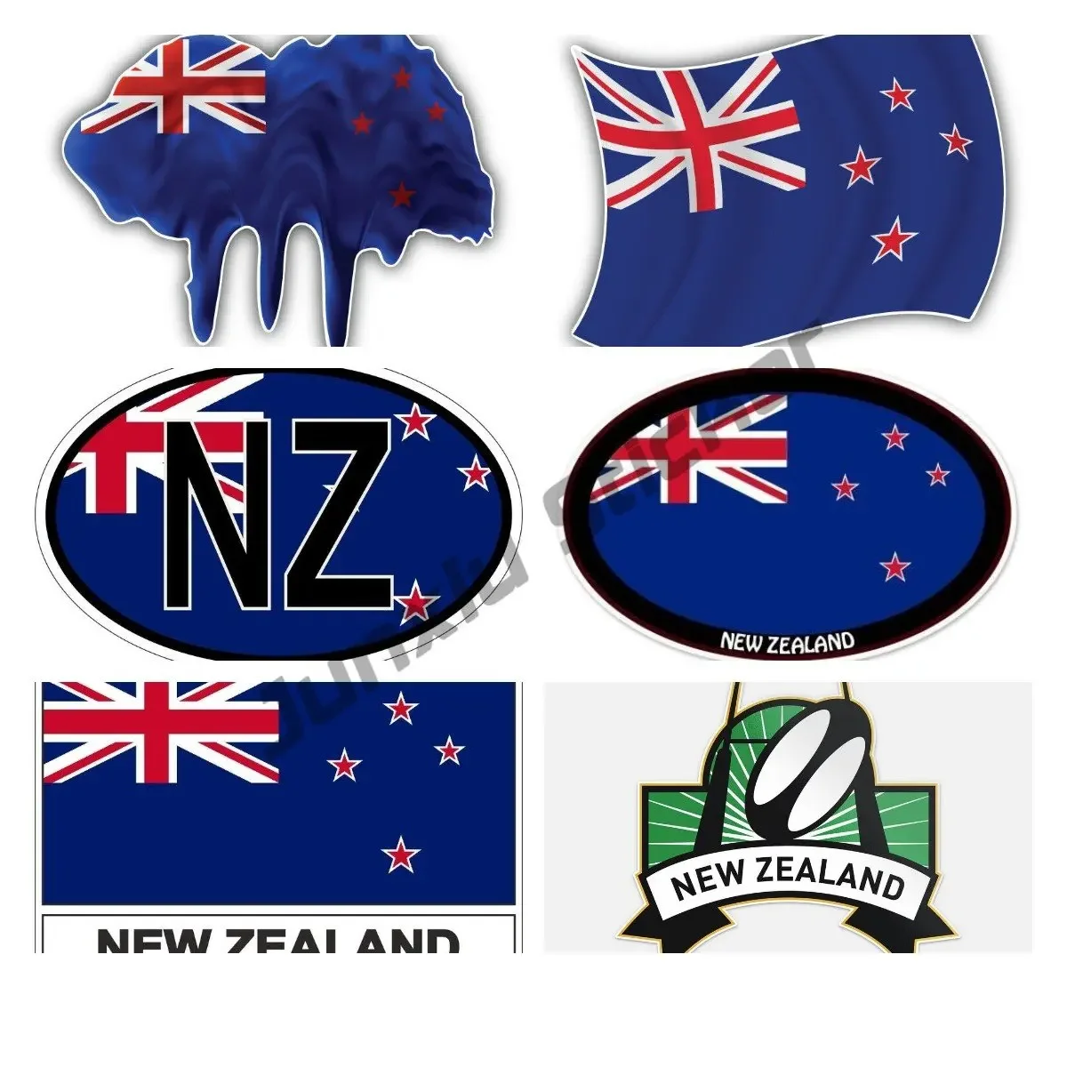Stiker Vinil Bendera Selandia  - Travel Accessories New Zealand ulasan dan harga