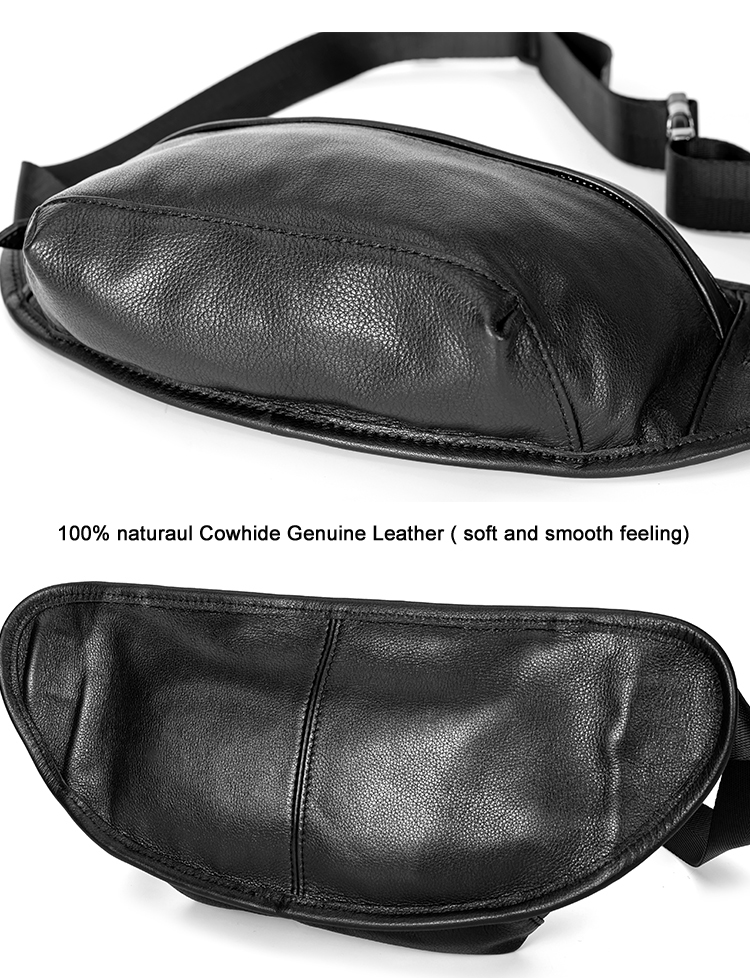 Tas Pinggang Kulit Asli Pria F - Money Belt Hidden ulasan dan harga