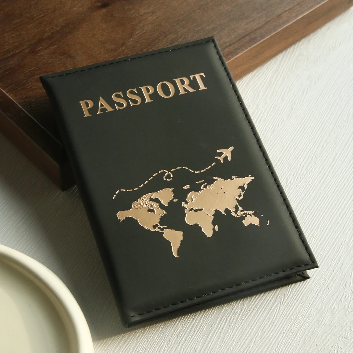 Tempat Paspor Pola Peta Dunia, - Travel Accessories In Store ulasan dan harga