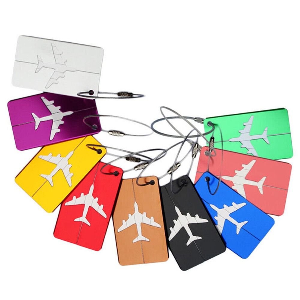 Label bagasi perjalanan Alumin - Travel Accessories Sale ulasan dan harga
