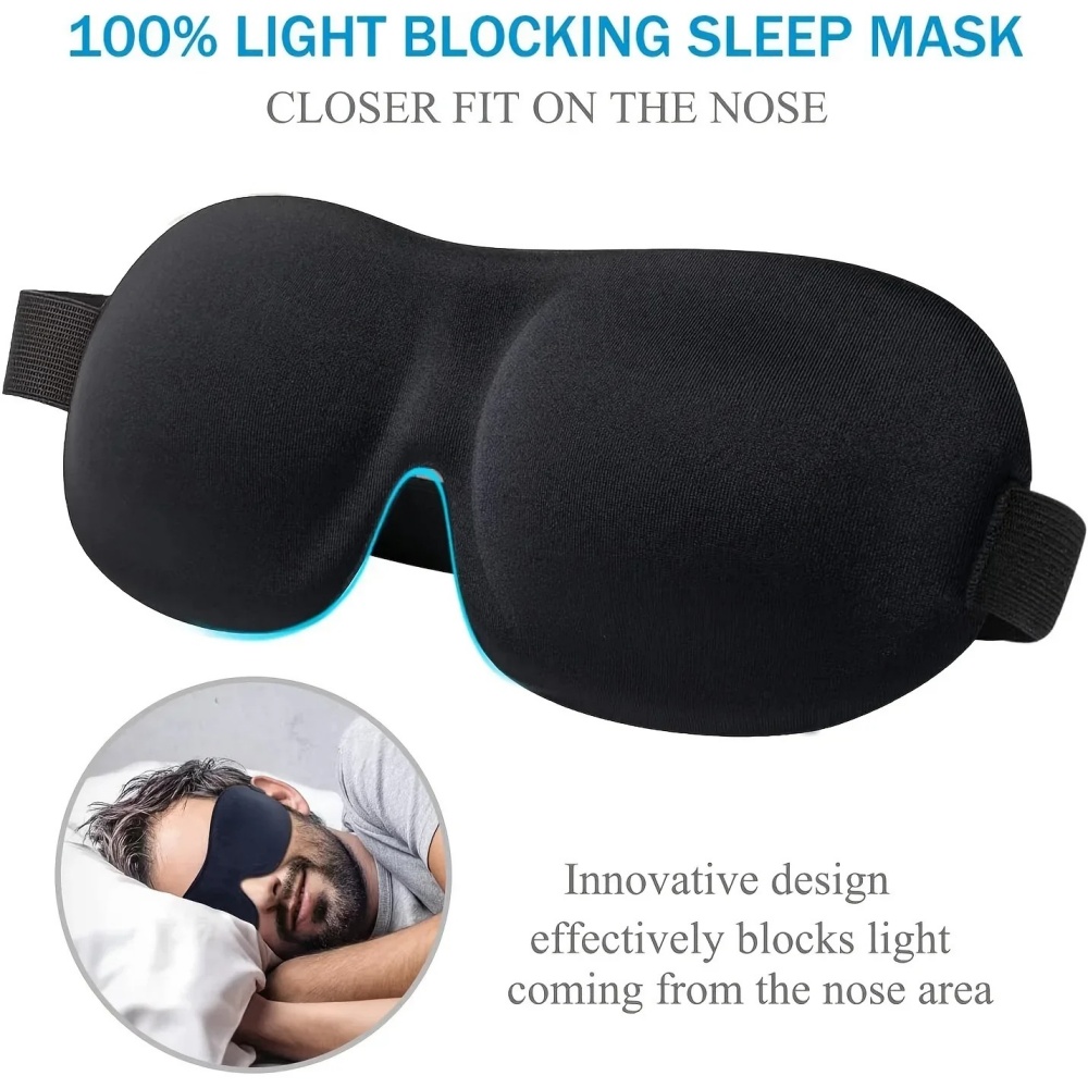Masker Tidur 3D Penutup Mata A - Travel Accessories Eye Mask ulasan dan harga