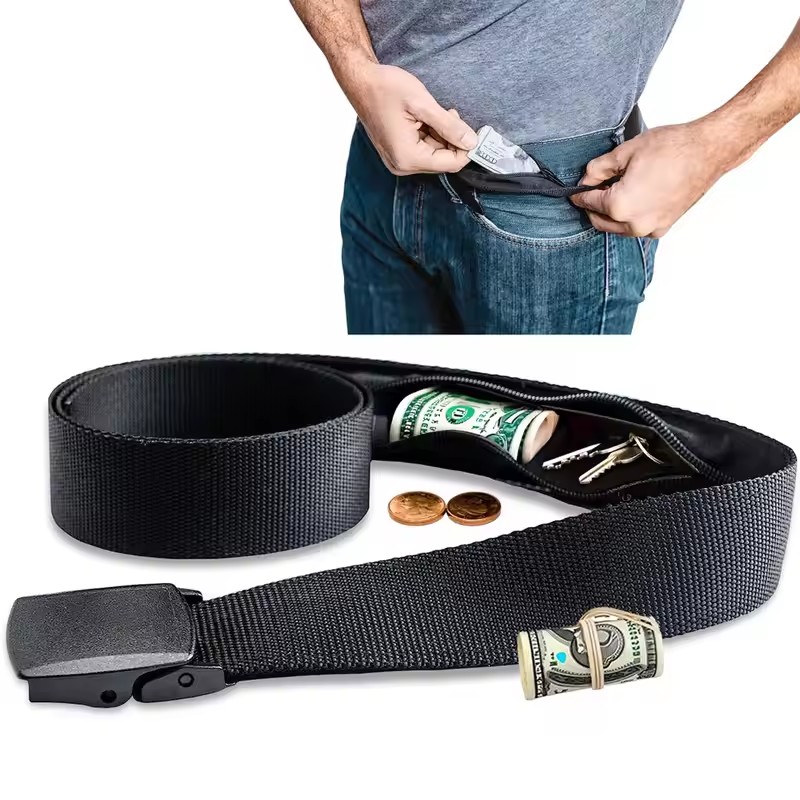 Tas Pinggang Sabuk Anti Maling - Money Belt Hidden ulasan dan harga