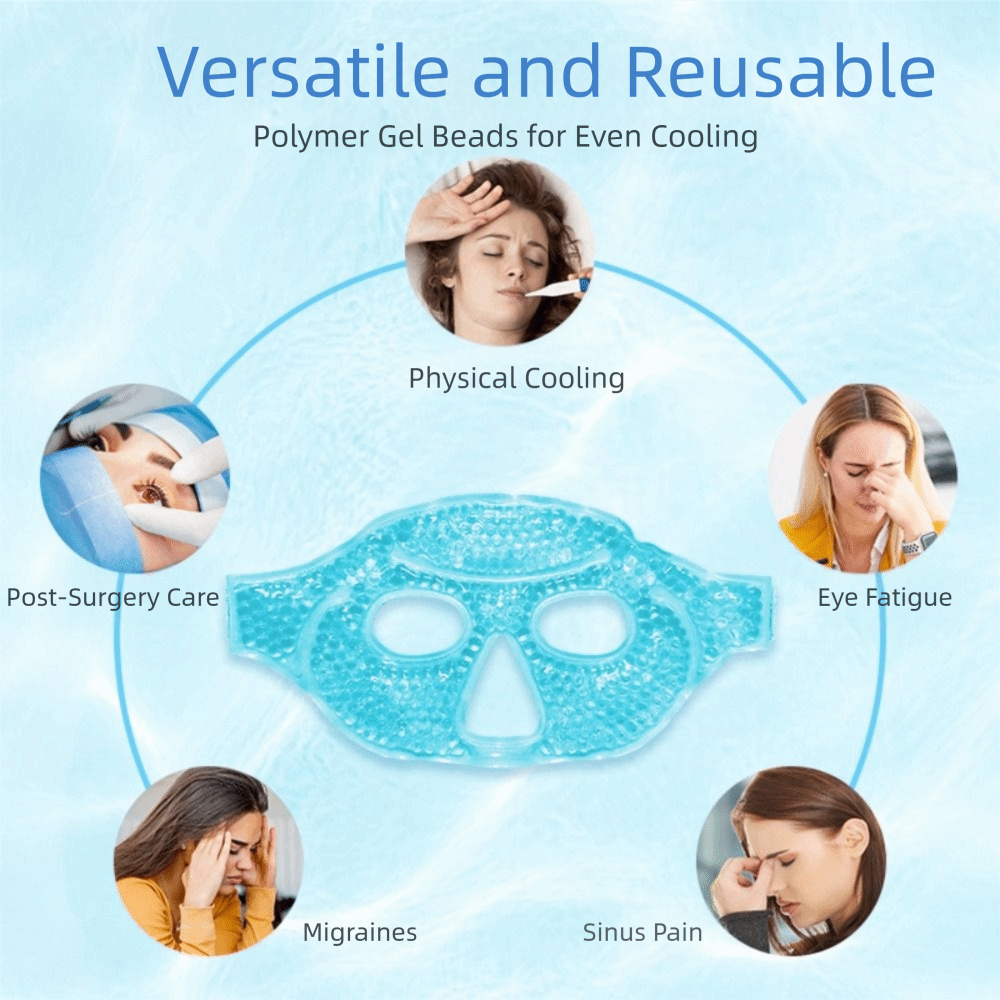 Masker Mata dan Mata Gel Es Ko - Travel Accessories Eye Mask ulasan dan harga